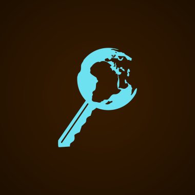 Küre anahtar simgesi