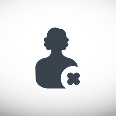 Web simgesi arkadaş Kartviziti sil