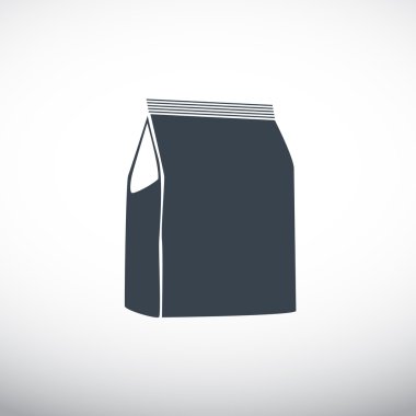 Kağıt ürün paketi web simgesi