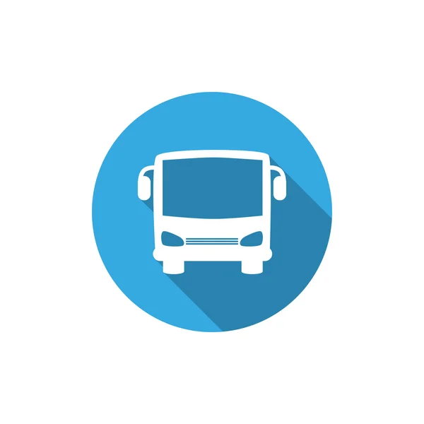 Bus web pictogram — Stockvector