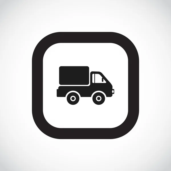 Semplice icona web camion — Vettoriale Stock