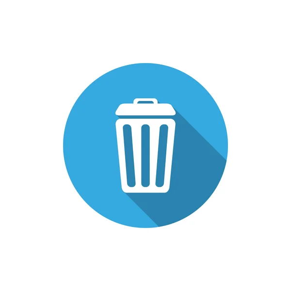 Basura puede icono — Vector de stock