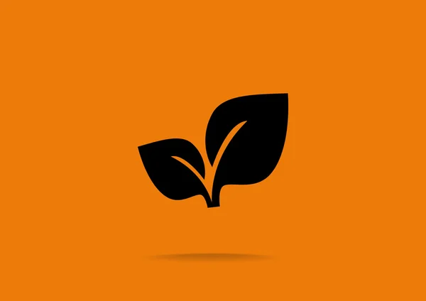 Sprout eco sinal web ícone —  Vetores de Stock