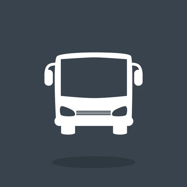 Icono de símbolo de autobús — Vector de stock