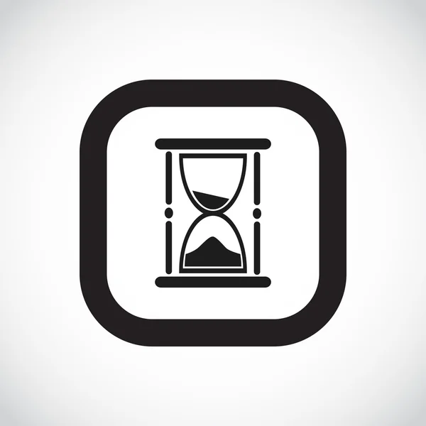 Reloj de arena icono web — Vector de stock