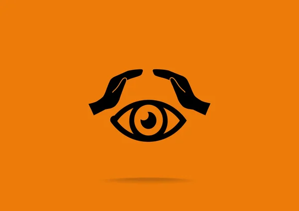 Eye web icon — Stock Vector