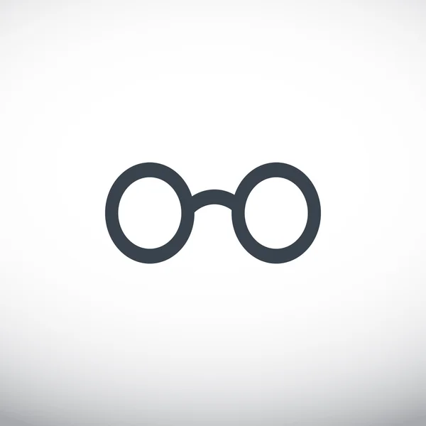 Icône web lunettes — Image vectorielle