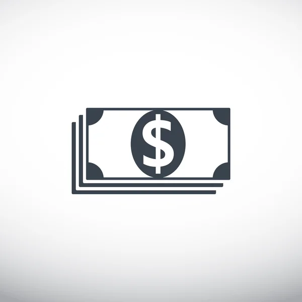 Иконка паутины доллара — стоковый вектор