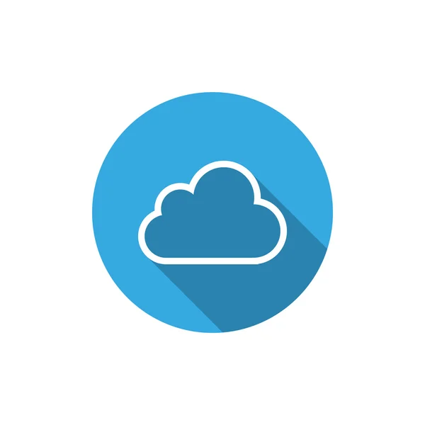 Cloud web icon — Stock Vector