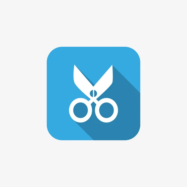 Scissors simple web icon — Stock Vector