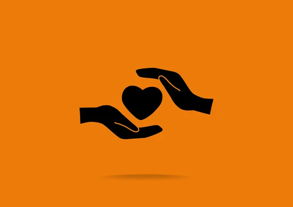 Icono web de caridad — Archivo Imágenes Vectoriales