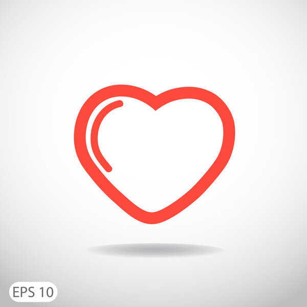 Heart web icon