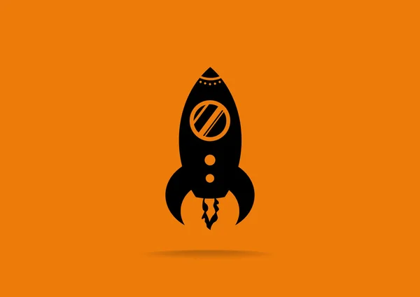 Rocket Web icon — Stock Vector