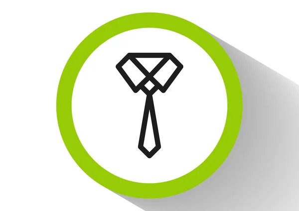 Necktie web icon — Stock Vector