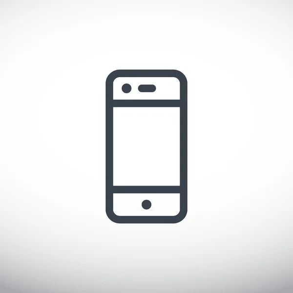 Teléfono icono web — Archivo Imágenes Vectoriales