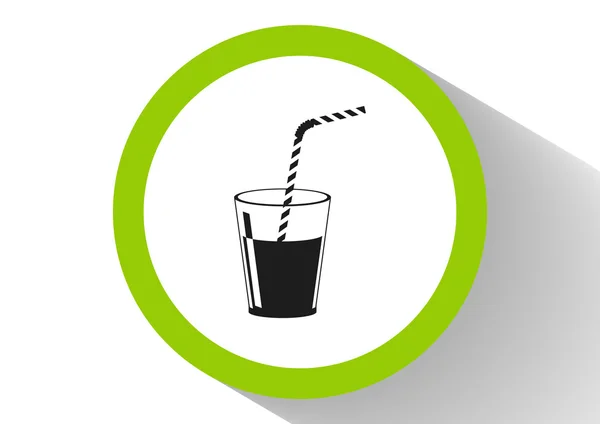 Frisdrank pictogram — Stockvector