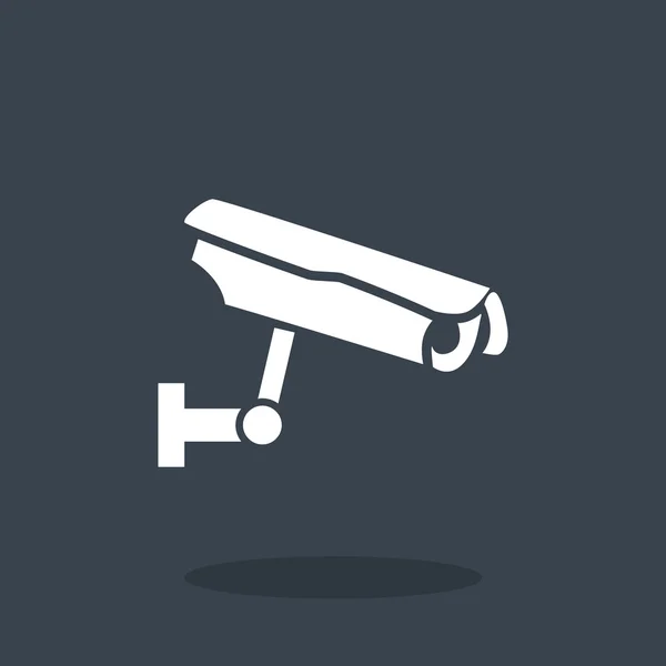 Signo CCTV, icono web — Vector de stock