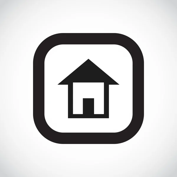 Home semplice icona web — Vettoriale Stock