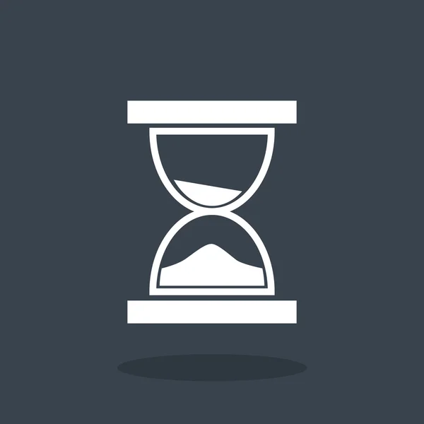 Reloj de arena icono web — Vector de stock