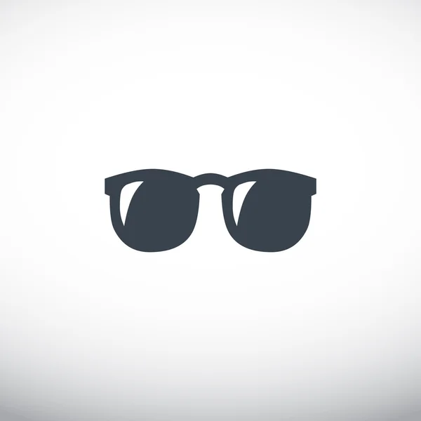 Icône web lunettes de soleil — Image vectorielle