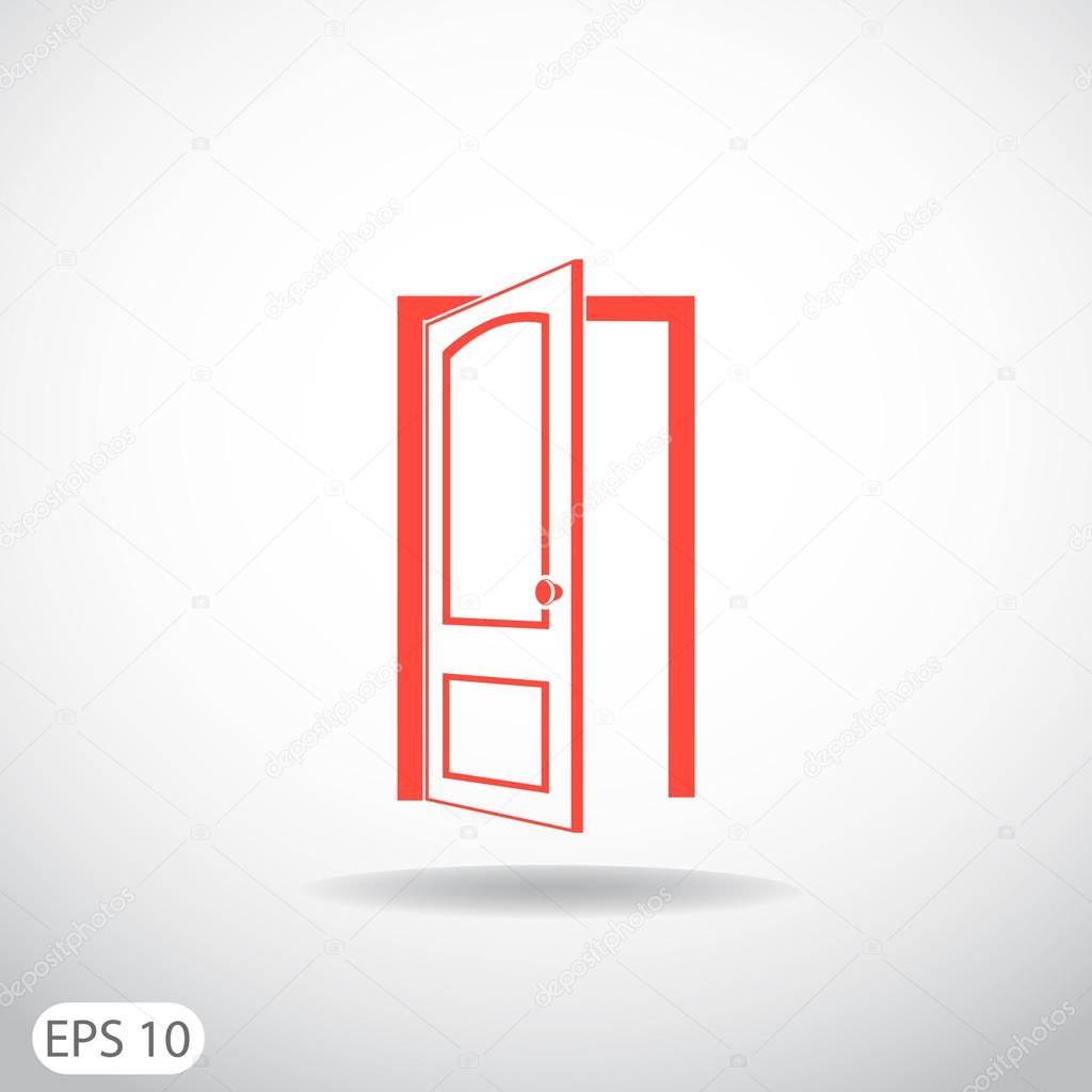 Open door icon