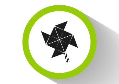 Yel değirmeni pervane oyuncak web simgesi