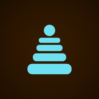 Piramit oyuncak, web simgesi