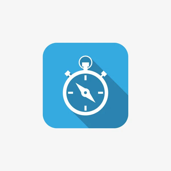 Semplice icona web del cronometro — Vettoriale Stock