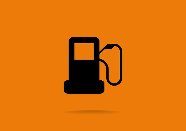 Icono web de gas — Vector de stock