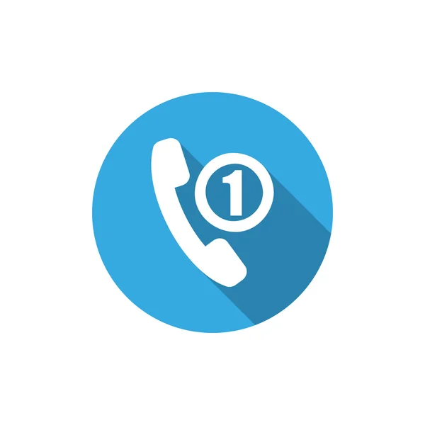 Web telefoonpictogram — Stockvector