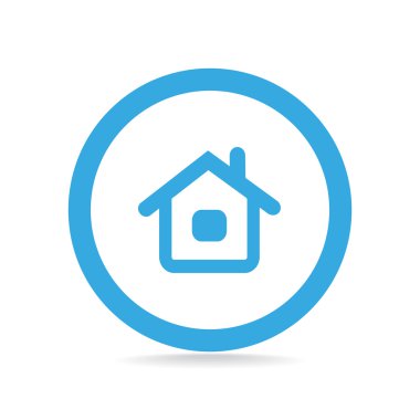 Ev basit web simgesi