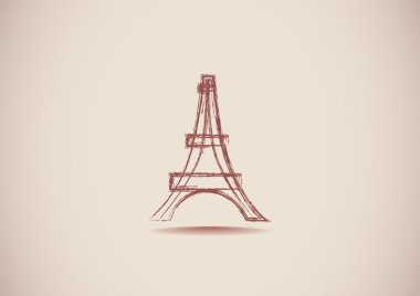 Eyfel Kulesi kroki simgesi
