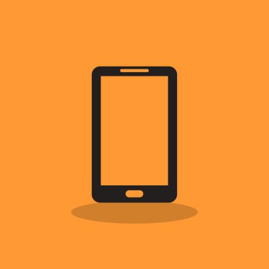 Boş ekranlı basit akıllı telefon