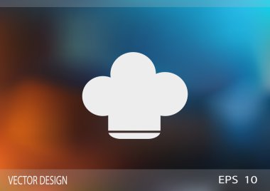 aşçı şapkası simgesi