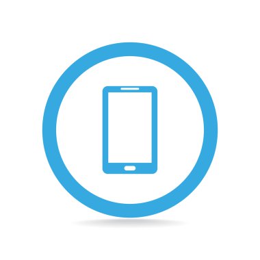 Boş ekranlı basit akıllı telefon