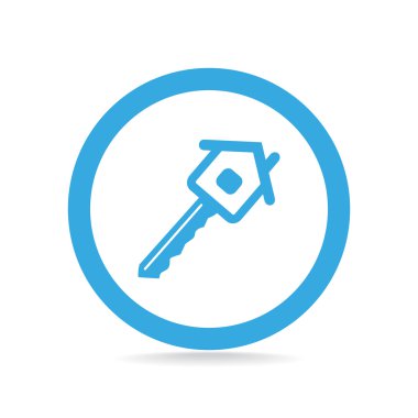 Ev anahtar web simgesi