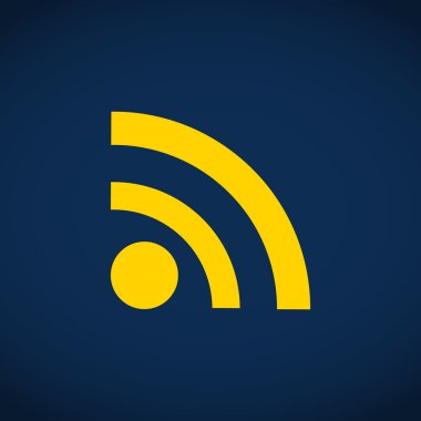 Kablosuz dalgalar web simgesi