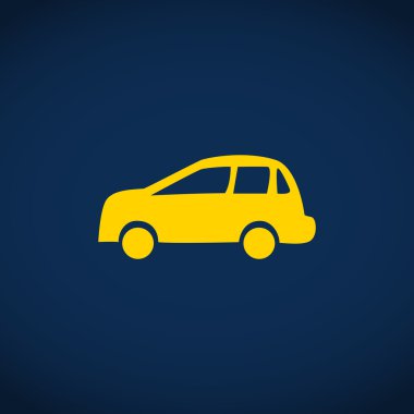 Basit araba web simgesi