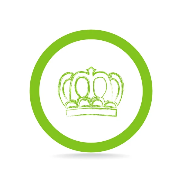 皇冠 vip 标志，web 图标 — 图库矢量图片
