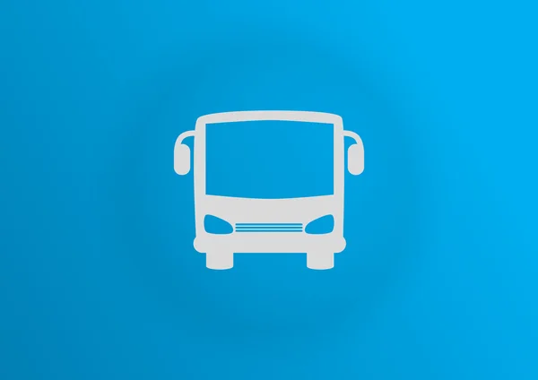 Icône web bus — Image vectorielle