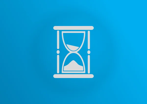 Reloj de arena icono web — Vector de stock