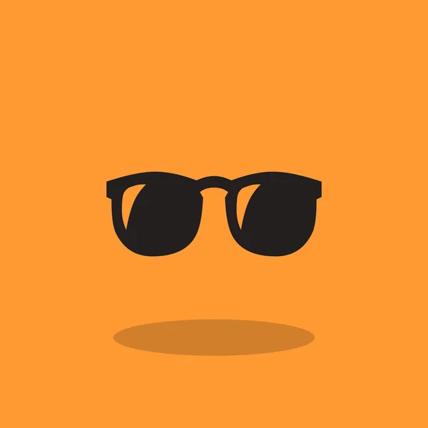 Ikona webové sluneční brýle — Stockový vektor