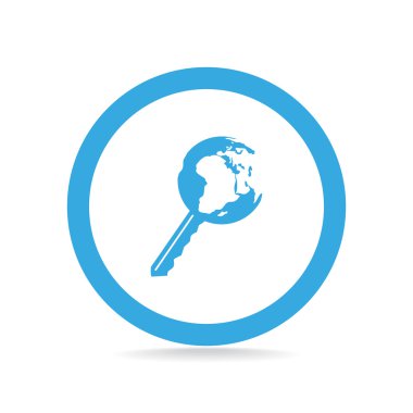 Küre anahtar simgesi