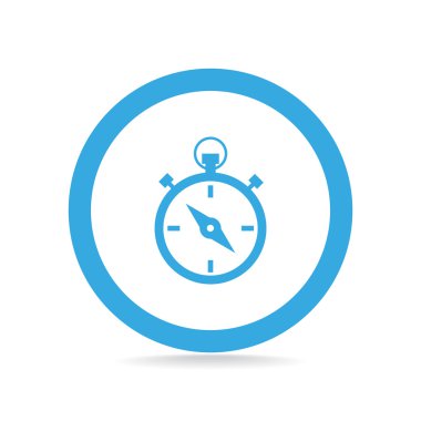 Basit kronometre web simgesi