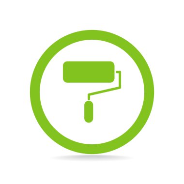 Boya silindiri web simgesi