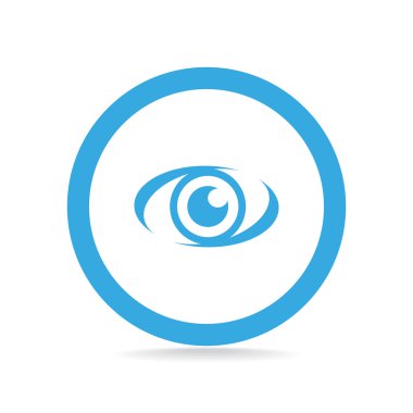 İzlerken göz web simgesi