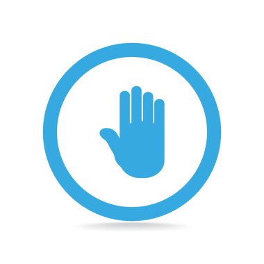 İnsan palm web simgesi