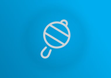 Bebek çıngırağı kutsal kişilerin resmi web düğme