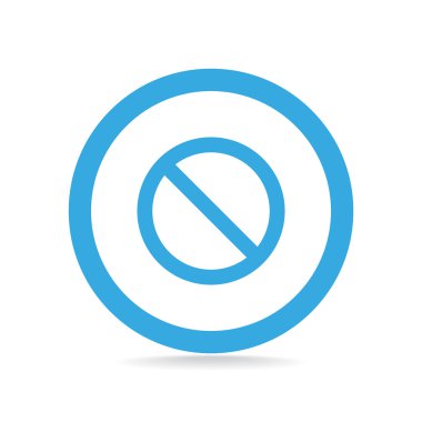 yasak işareti web simgesi