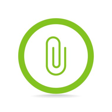 Basit klips web simgesi